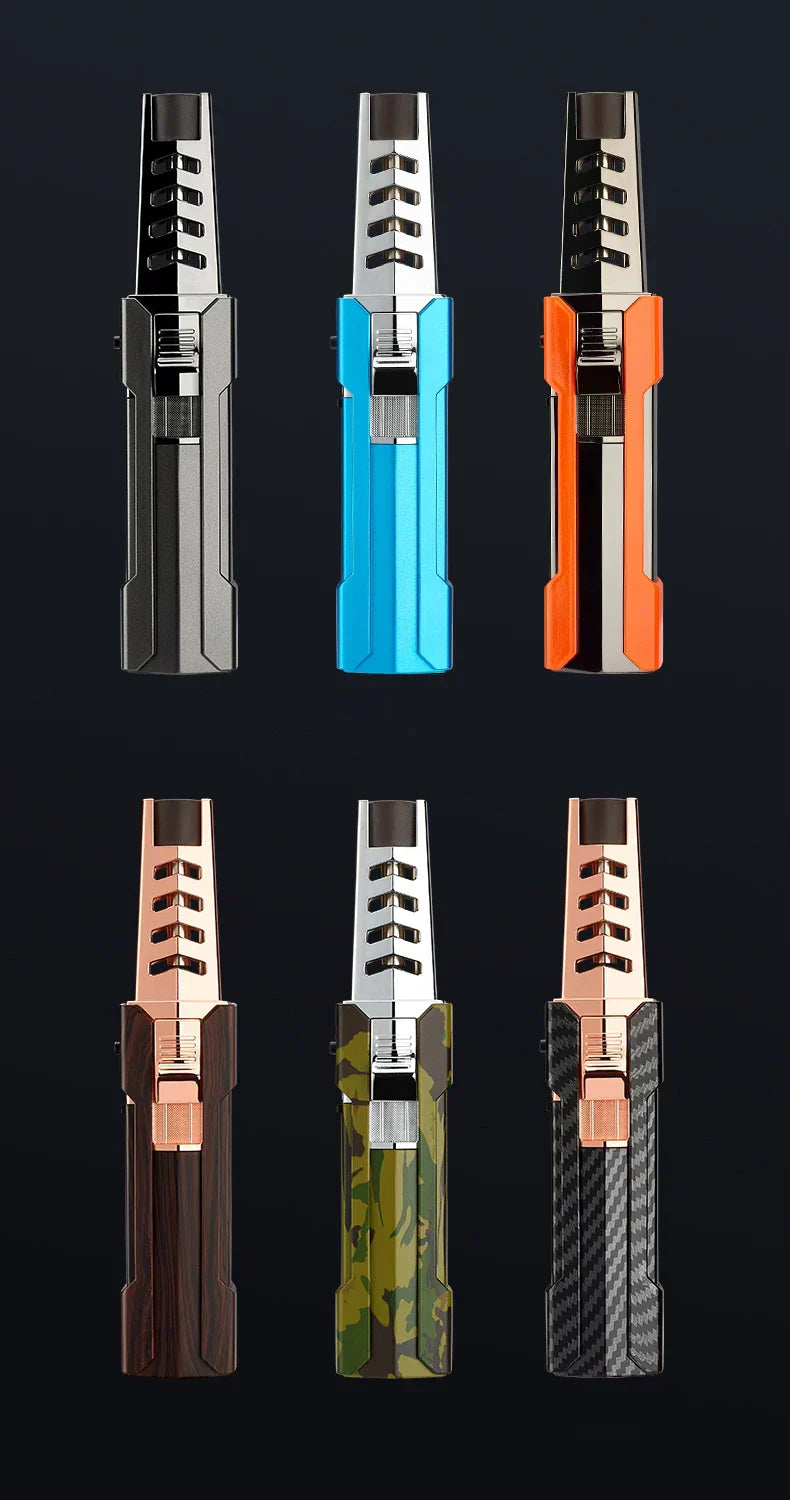 Rechargeable Blowtorch with High-Propulsion Flame