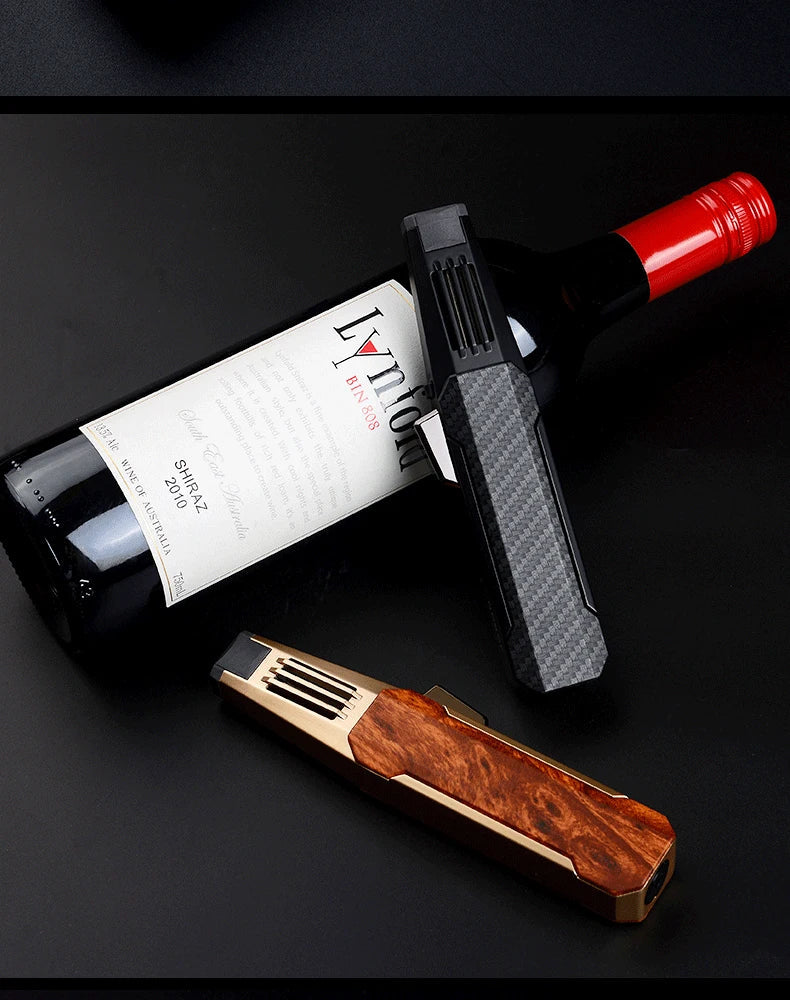 Rechargeable Blowtorch with High-Propulsion Flame