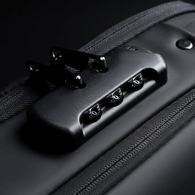 Anti-Theft Backpack with USB Lock Slim Bag