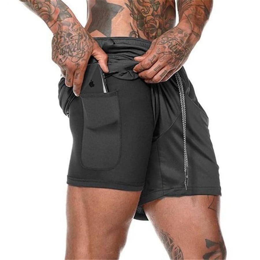 Shorts for Training 2 in 1 Sports Air Effect 673 Direct Offers