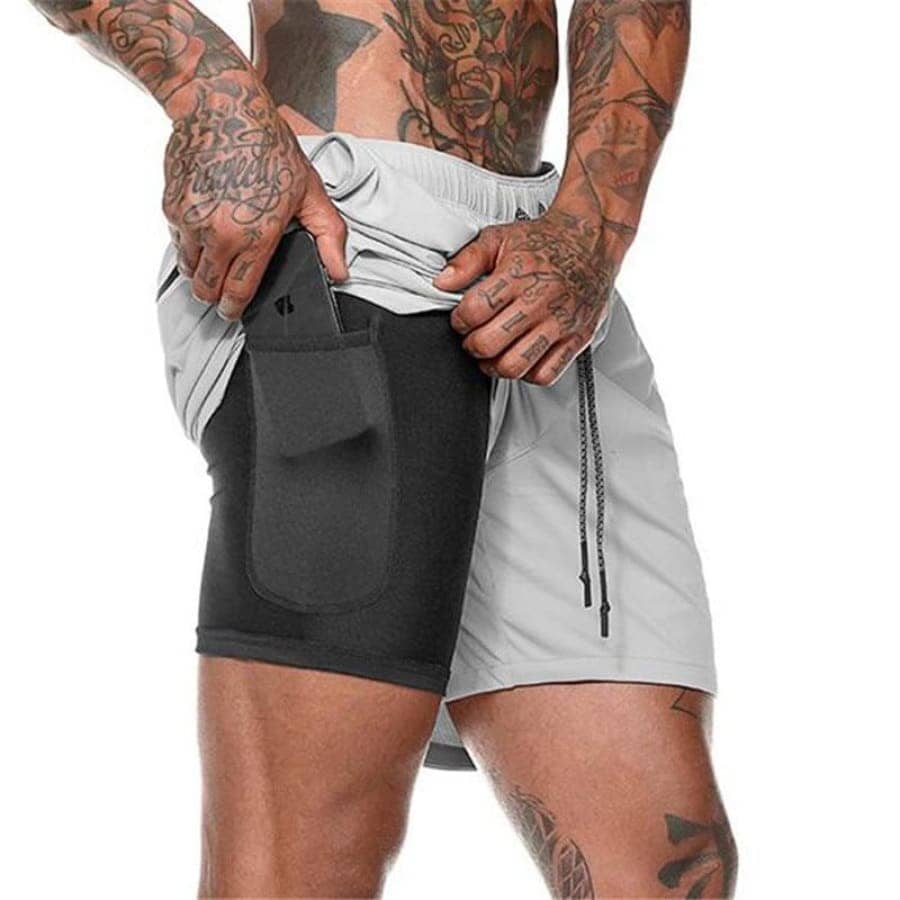 Shorts for Training 2 in 1 Sports Air Effect 673 Direct Offers